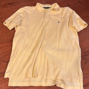 yellow polo